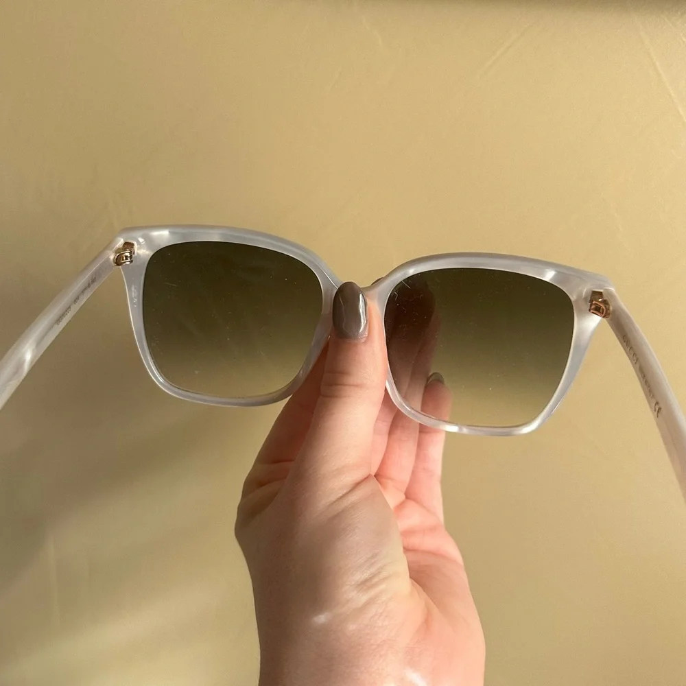 Gucci White Marble Sunglasses - Picture 11 of 14